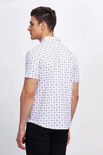 Image of BULLMER Trendy Regular Fit Printed Causal Shirt for Men - Pack of 1