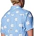 Columbia Men's Standard Super Slack Tide Shirt, NC - White Cap Logo Print, Large