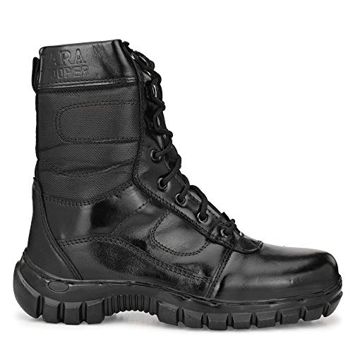 Image of SHOE DAY Leather Combat Army Boot /DMS Shoes for Men ARM13