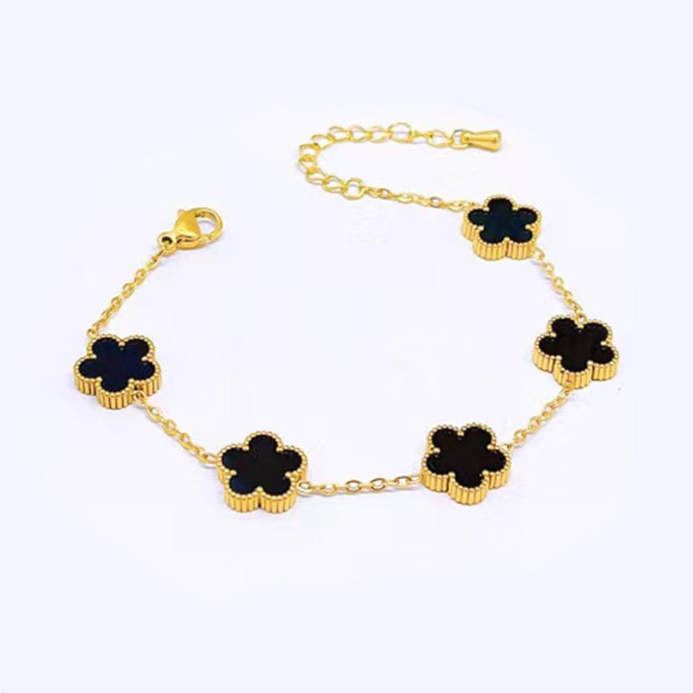 クローバー ブレスレット FELICITE ゴールド クローバーブレスレット クローバー アクセサリー バングル