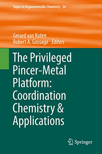 The Privileged Pincer-Metal Platform: Coordination Chemistry & Applications (Topics in Organometallic Chemistry Book 54) (English Edition)