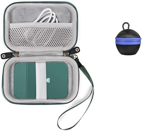 getgear Case for Canon Ivy Mobile Mini CLIQ, CLIQ+, CLIQ 2, CLIQ+2 Instant Camera Printer and Photo Printer, Also for Koda Series and HP Sprocket 2nd/ 1st, with Egg Shape Airpods 1, 2 case