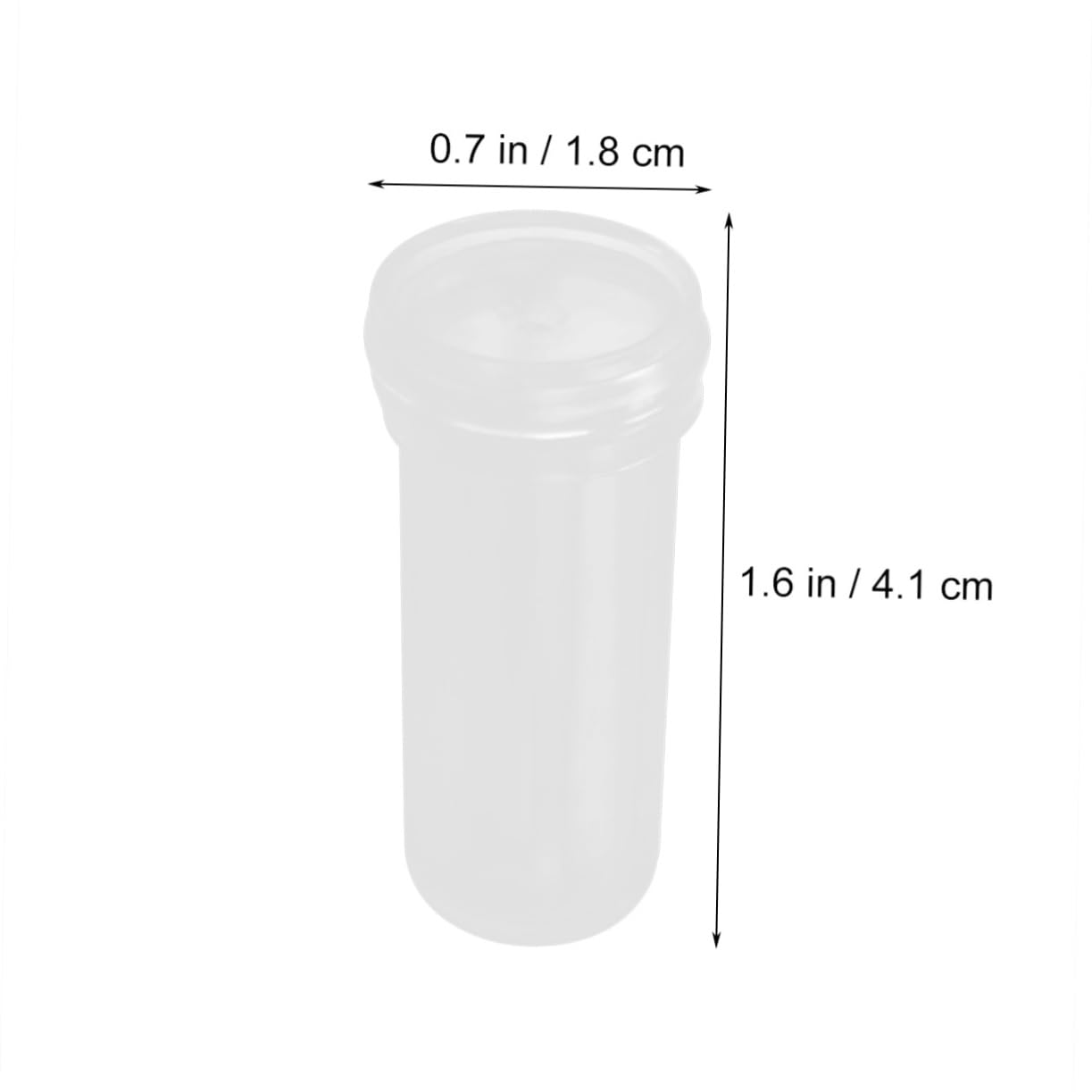 IWOWHERO Small Test Tubes for Flowers 200pcs Green Floral Water Storage Tubes Leakproof Plastic No Daily Maintenance