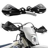 1Pair Motorcycle Handguards for Yamaha TW 200 1992-2024, Motorbike Hand Protectors for 22mm-25mm Handlebar, Durable Wind Deflectors for Handlebar Hand Shields
