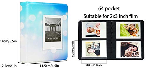 Yosuny Mini Album Schutzhülle 64 Taschen für Fujifilm Instax Mini Filme, für Mini 8+ Mini 9 Mini 11 70 90 25 50s 7s… – Bild 3