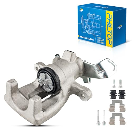 Image of PHILTOP Rear Right Brake Caliper w /o Pads Compatible with 2007-2015 Cooper, OE# 19-3318, Replacement Disc Brake Caliper Assembly