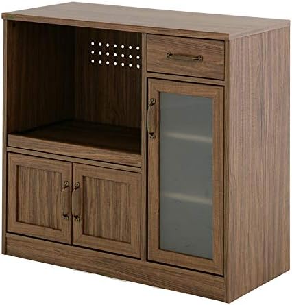 Amazon 完成品 コンパクト カウンタータイプ レンジ台 レンジボード キッチンカウンター 幅cm シンプル かわいい おしゃれ Luffy Luk80 90l レンジボード オンライン通販