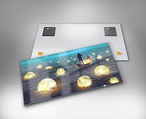 Verre d'art moderne Wallfluent au rendu brillant exceptionnel - 2