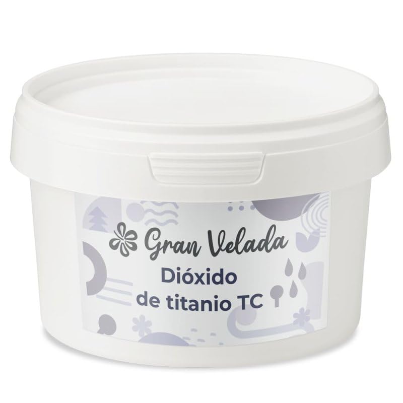 GRAN VELADA - Dioxido de Titanio TC 250 g | Polvo Blanco para Pin...