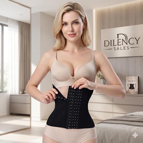 Image of Dilency Sales Women & Girls Seamless Efffective Hook-Shapewear Tummy Belt for Women (Comfortable for 32 to 38 Waist Size)