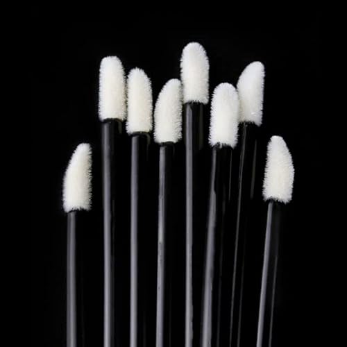 100 applicatori di spugna per ciglia per rimuovere...