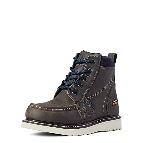 Image of ARIAT Women's Rebar Wedge Moc Toe Waterproof Work Boot