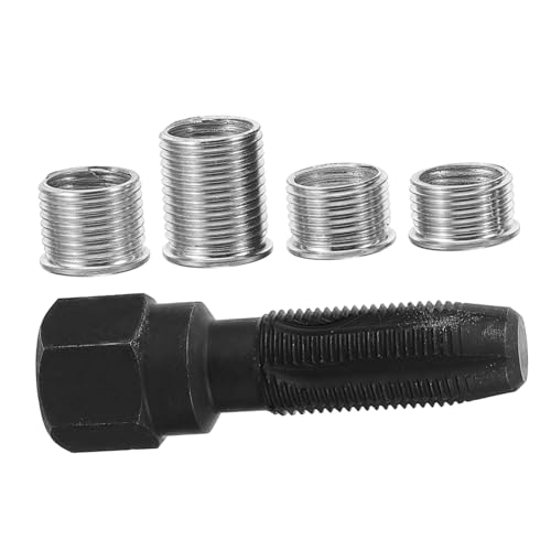 Happyyami 1Set Spark Plug Thread Repair Kit for Auto Spark Plug Thread Fixing Durable High Easy Operation for Car Repairs and DIY Enthusiasts