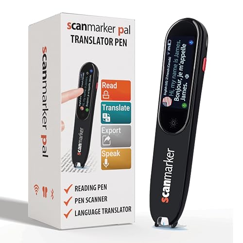 Scanmarker Pal - Penna di traduzione e lettura per studenti di lingue, dislessia e difficoltà di...