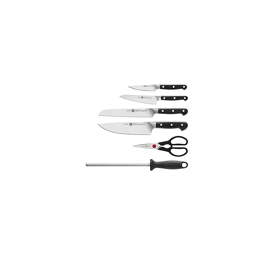 ZWILLING Pro 7-pc Knife Block Set - Walnut