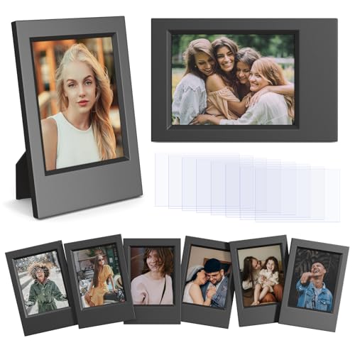 HIYQIN 8 Pack 2x3 Mini Photo Frames for for Fuji Instax Mini 3 inch Picture/Polaroid 3-Inch Films -...