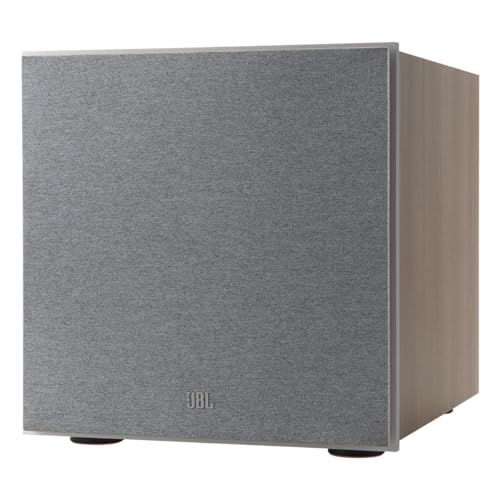 Image of JBL Stage 2 200P 300 Watt 10 Inch Powered Subwoofer - Pair (Latte)