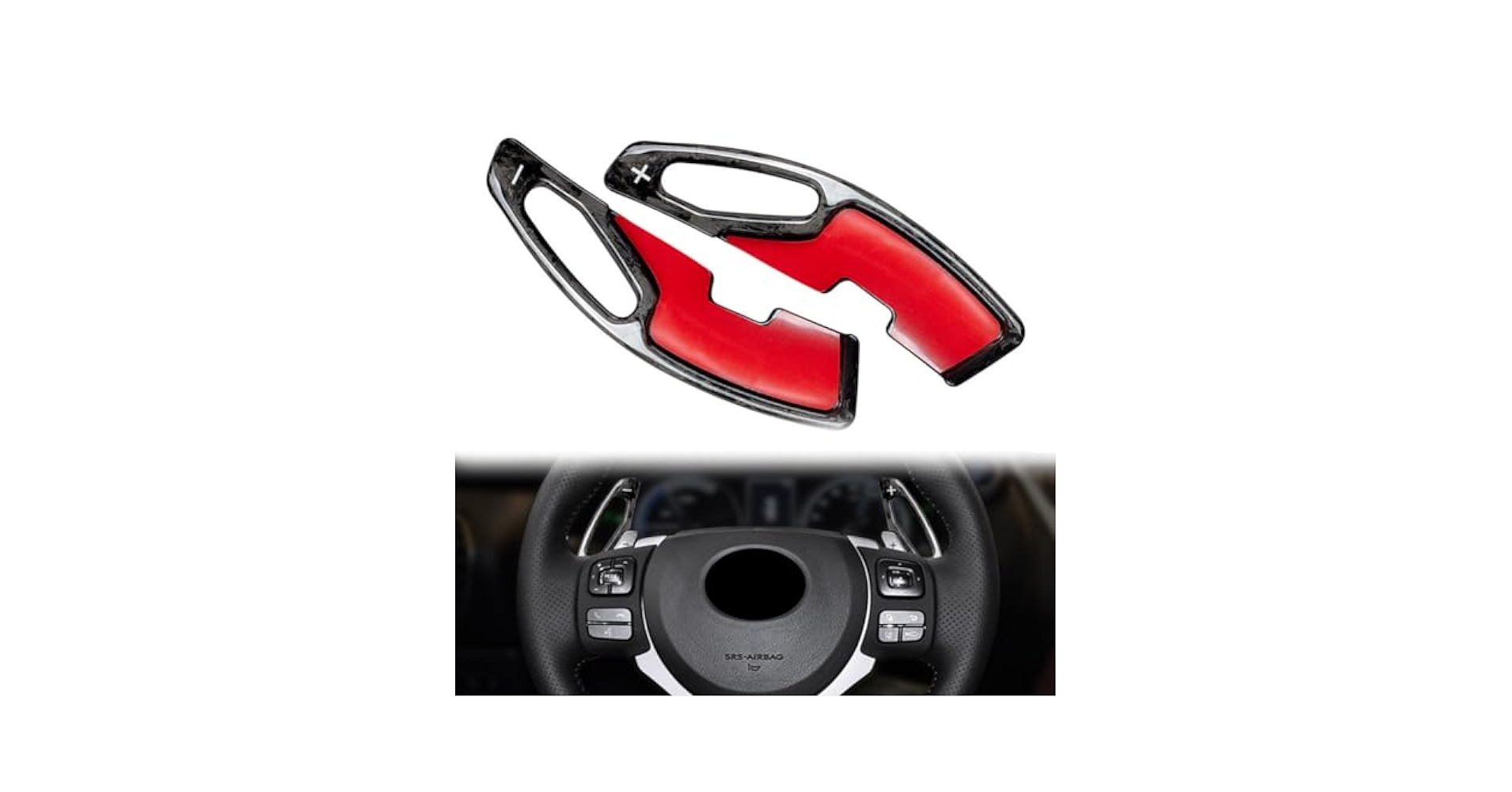 Amazon.co.jp: IS NX RC向け パドルシフト ステアリング パドル