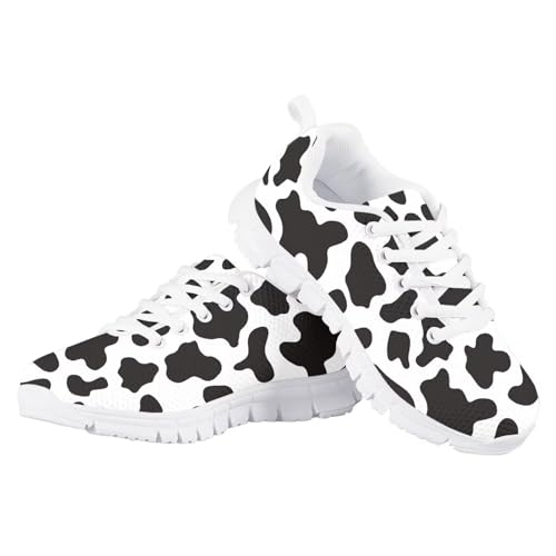 Flashideas Kids Shoes Athletic Walking Jogging Sport Comfortable Breathable Sneakers for Boys Girls White Sole4