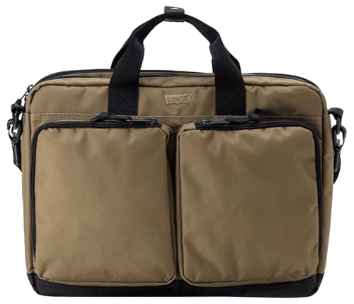 Levi's L-Pack Messenger Bag, Backpacks para Hombre, Caqui, Talla única