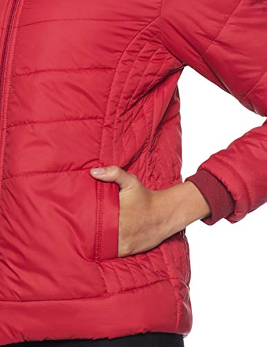 Image of Qube Fort Collins Women's Regular-Length Bomber Jacket - Comfortable, Stylish Casual Outerwear for Winte