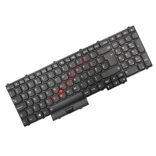 Clavier de rechange Thinkpad P50 rétroéclairé pour portable Lenovo