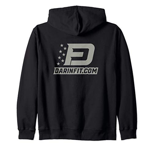 DarinFit.com workout gear Zip Hoodie