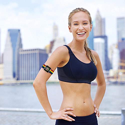 TopPerfekt Elastische band compatibel met Apple Watch,Geschikt voor iwatch Series SE/7/6/5/4/3/2/1 zachte elastische… - Image 7