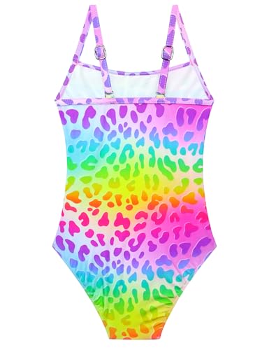 Image of Gnainach Girls Swimsuits Size 2t 3t Toddlers Bathing Suits with Adjustable Straps Cute Sleeveless Beach Swimwear