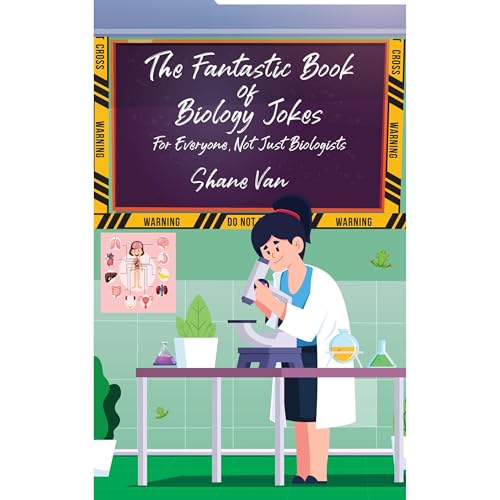The Fantastic Book of Biology Jokes Audiolibro Por Shane Van arte de portada