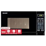 Sharp R242BKW Solo-Mikrowelle / 20 L / 800 W / 11 Leistungsstufen