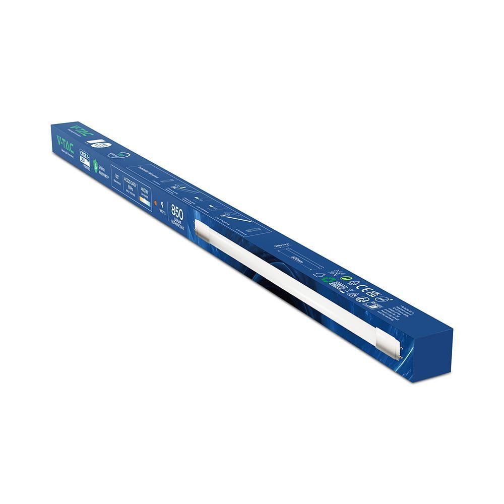 Juego de 10 tubos LED de 150 cm, luz blanca fría (6500 K), 2100 lúmenes, T8, G13-20 W (equivalente a 58 W), incluye arranque, tubo fluorescente LED, tubo fluorescente