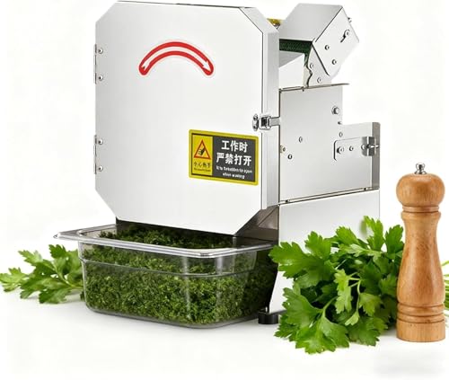 Cortador de Puerro Comercial, 200W, 700RPM, 70mm