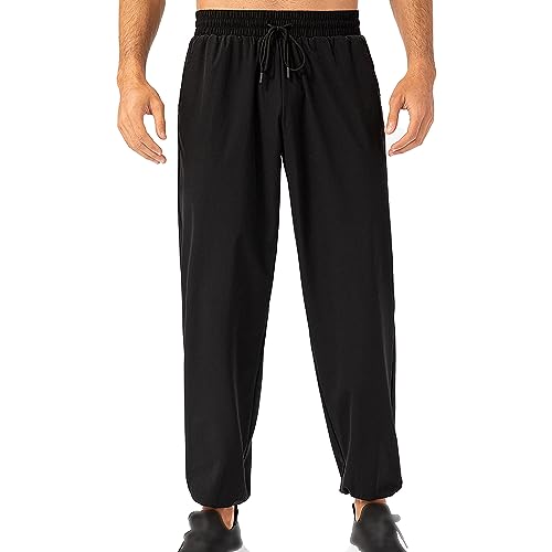 Pantalon décontracté homme à taille élastique idéal pour le weekend