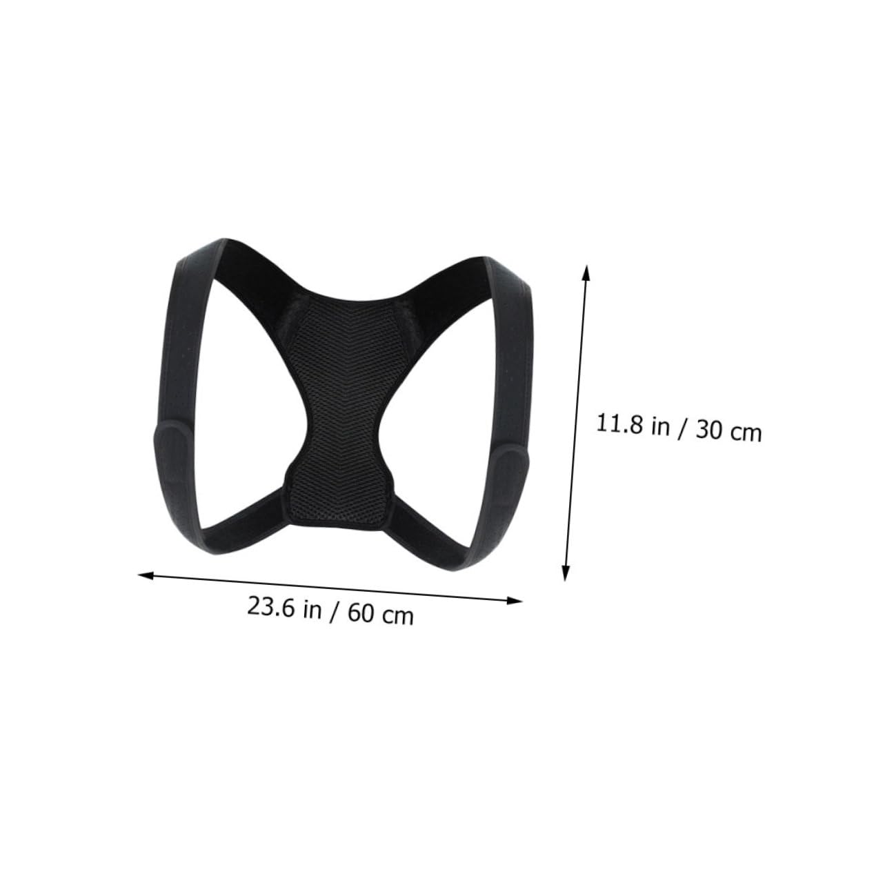 FRCOLOR Ergonomic Belt Humpback Posture Breathable Comfortable for Men Women (40-60kg)