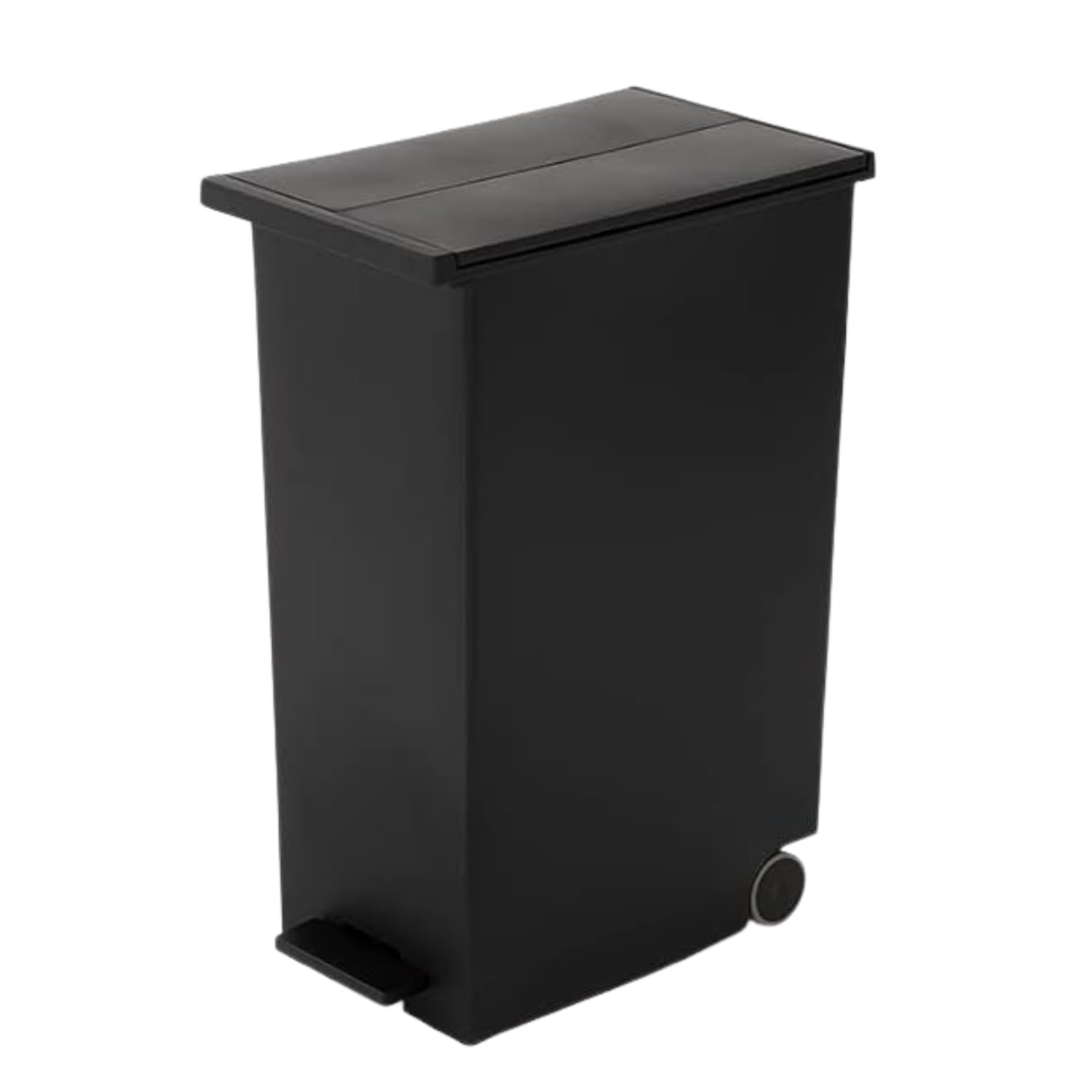 Amazon｜[ケユカ] テレビで紹介 両開きダストボックス LL 42L 黒