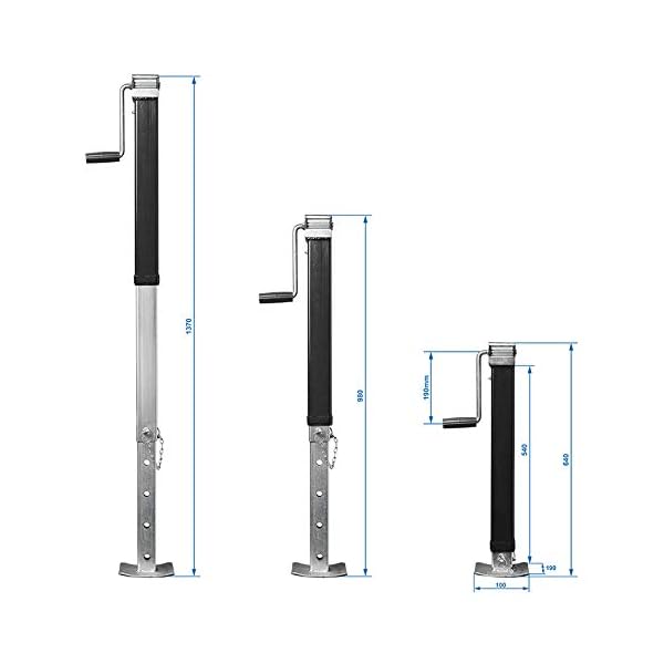 ProPlus Abstellstütze ausdrehbar Heavy Duty SH64/7000 – Bild 6