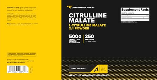 PrimaForce L-Citrulline Malate Powder