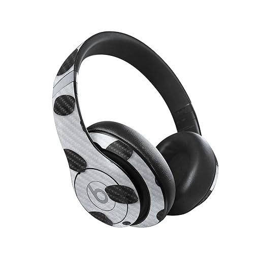Image of MightySkins Carbon Fiber Skin Compatible with Beats Studio Pro - Hockey | Protective, Durable Textured Carbon Fiber Finish | Easy to Apply, Remove, and Change Styles