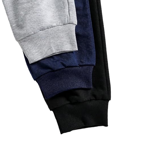 Toddler Boy Pants - 3 Pack Sweatpants Set - Dinosaur Graphic Print Toddler Jogger Pants (3-7T)2