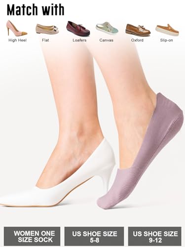 Thin No Show Socks Womens, Low Socks Non Slip Flat Boat Cut Thin Lightweight Sock Ice Silk Surface & Cotton Sole4