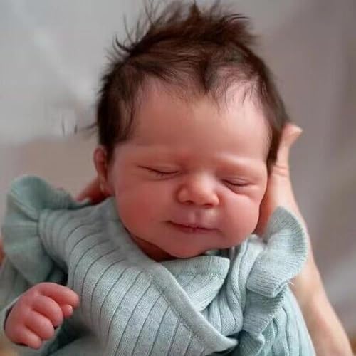Muñeca Reborn Baby Dolls 18 pulgadas realista para niñas miniatura 3