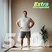 Imagen de Bascula Digital de baño de 550 lb para peso corporal con plataforma ultra ancha y pantalla LCD grande