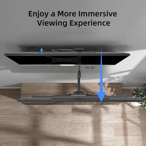 Image of Suptek Adjustable TV Wall Mount Swivel and Tilt TV Arm Bracket for Most 32-55 inch LED, LCD Monitor and Plasma TVs up to 70lbs VESA up to 400x400mm (MAFD-L400)