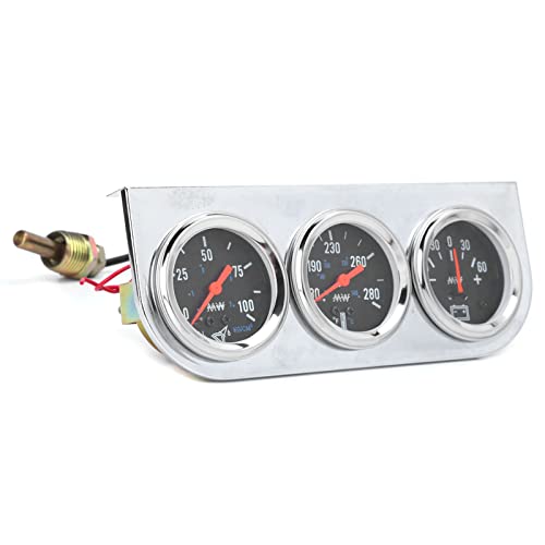 Compteur de pression d'huile et température 12V pour éviter les pannes de moteur de bateau
