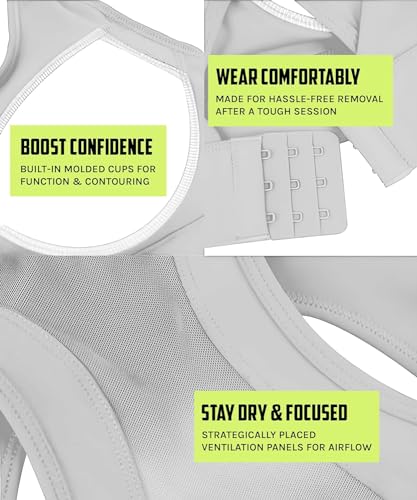 Image of GLAMORAS Nylon Spandex Active Sports Bra for Women | Full Coverage, Non-Wired, Seamless, Stretchable & Support Activewear for Women | Criss Cross Back Crop Tops for Gym, Yoga & Workout - Size: S - 2XL