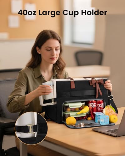 LOVEVOOK 2-in-1 Lunch & Laptop Tote