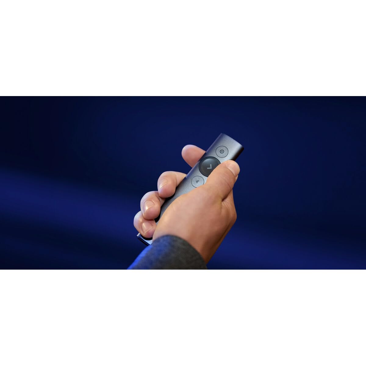 Logitech Spotlight Presenter Evidenziatore Digitale con Bluetooth, Clicker Universale per Presentazioni, Portata di 30 Metri e Ricarica Rapida, Grigio