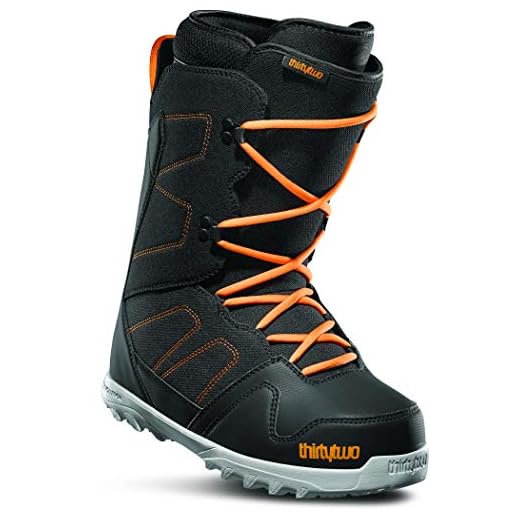 thirtytwo Exit '19/20 Snowboard Boots Mens (Black/Orange, 6)