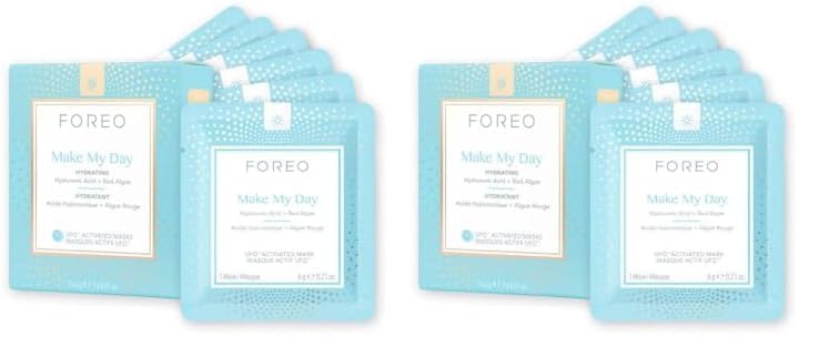 FOREO Make My Day Hidratación, 6 g (Lot de 7) (Paquete de 2)